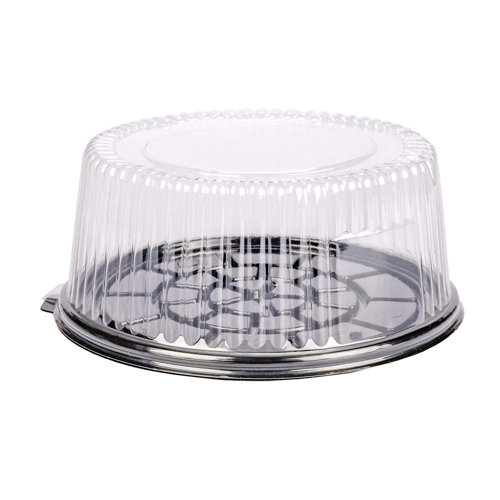 TORTERA REDONDA BOULEVARES PET ALTA (26*11CM) (T26APET) *10UNID