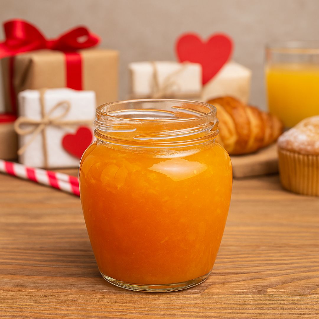 FRASCO VIDRIO CRISTAL.360CC ALMENDRA (TAPA 63MM) SIN TAPA PACK *20UNID