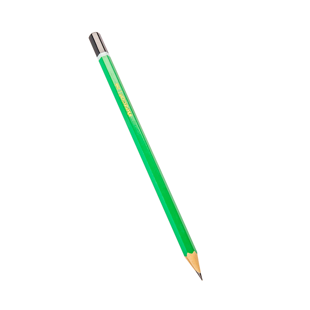 LAPIZ GRAFITO EZCO NEGRO (CASQUILLADO) SIN GOMA CAJA *12UNID