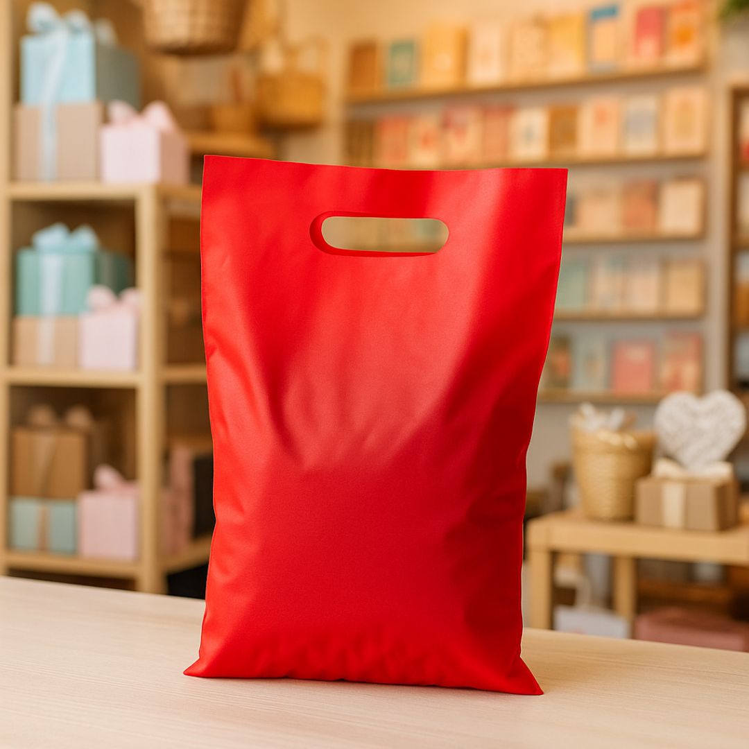 BOLSAS RIÑON LISAS TERLIZZI 70*90CM ROJO REFORZADAS (60MIC) PAQ.*25UNID