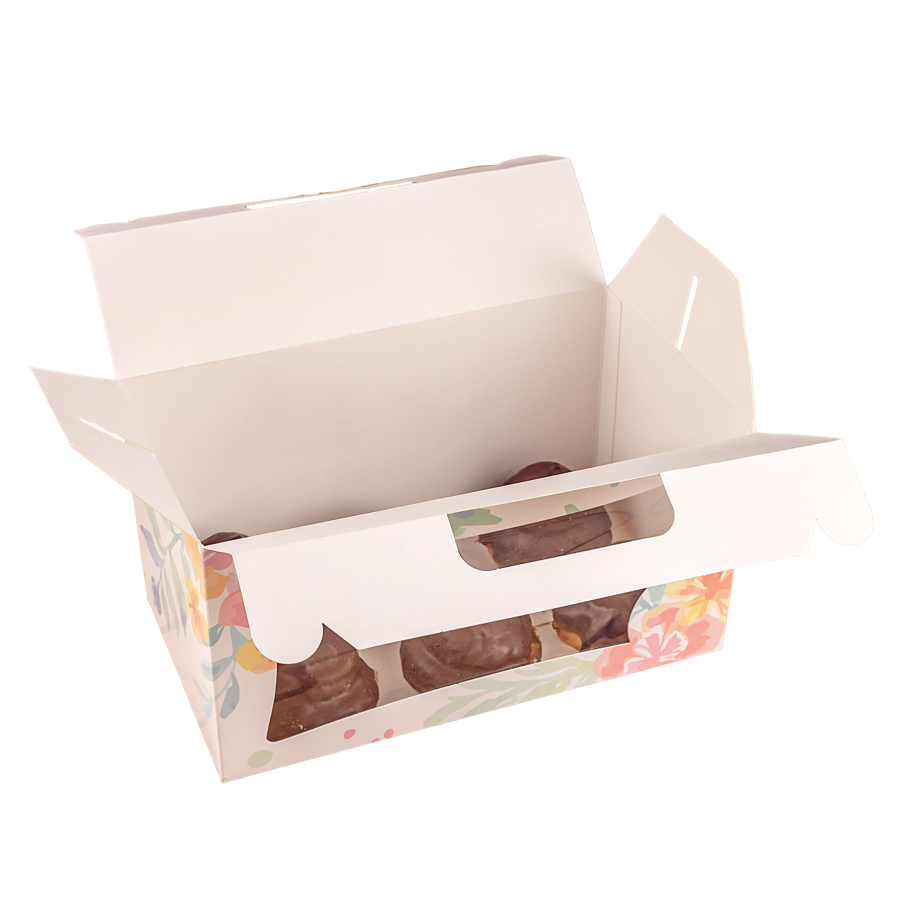 CAJA CARTULINA MEDORO MALETIN IMPRESA C/VISOR (25*14*13CM) (CEMMGVI001) *25UNID