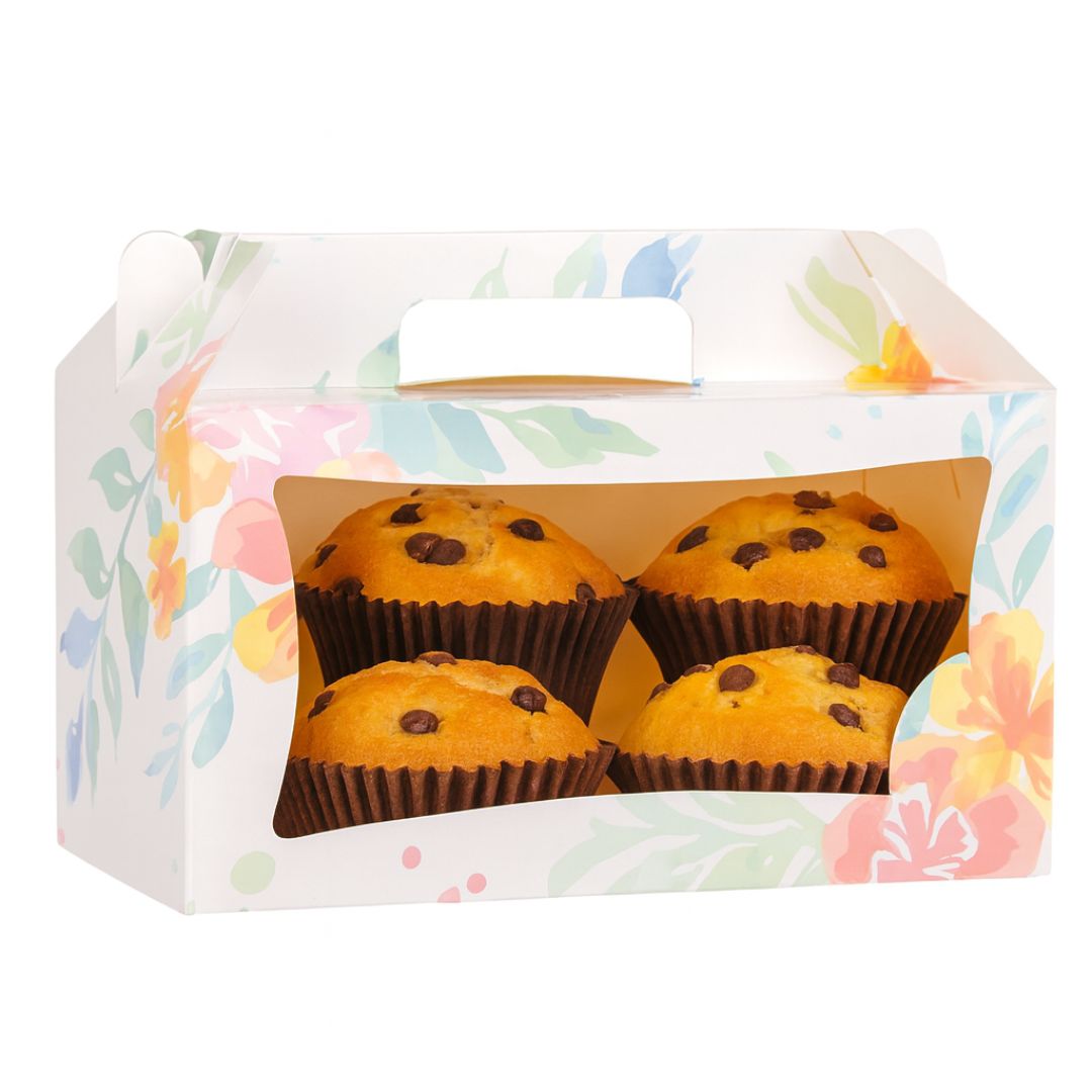 CAJA CARTULINA MEDORO MALETIN IMPRESA C/VISOR (25*14*13CM) (CEMMGVI001) *25UNID