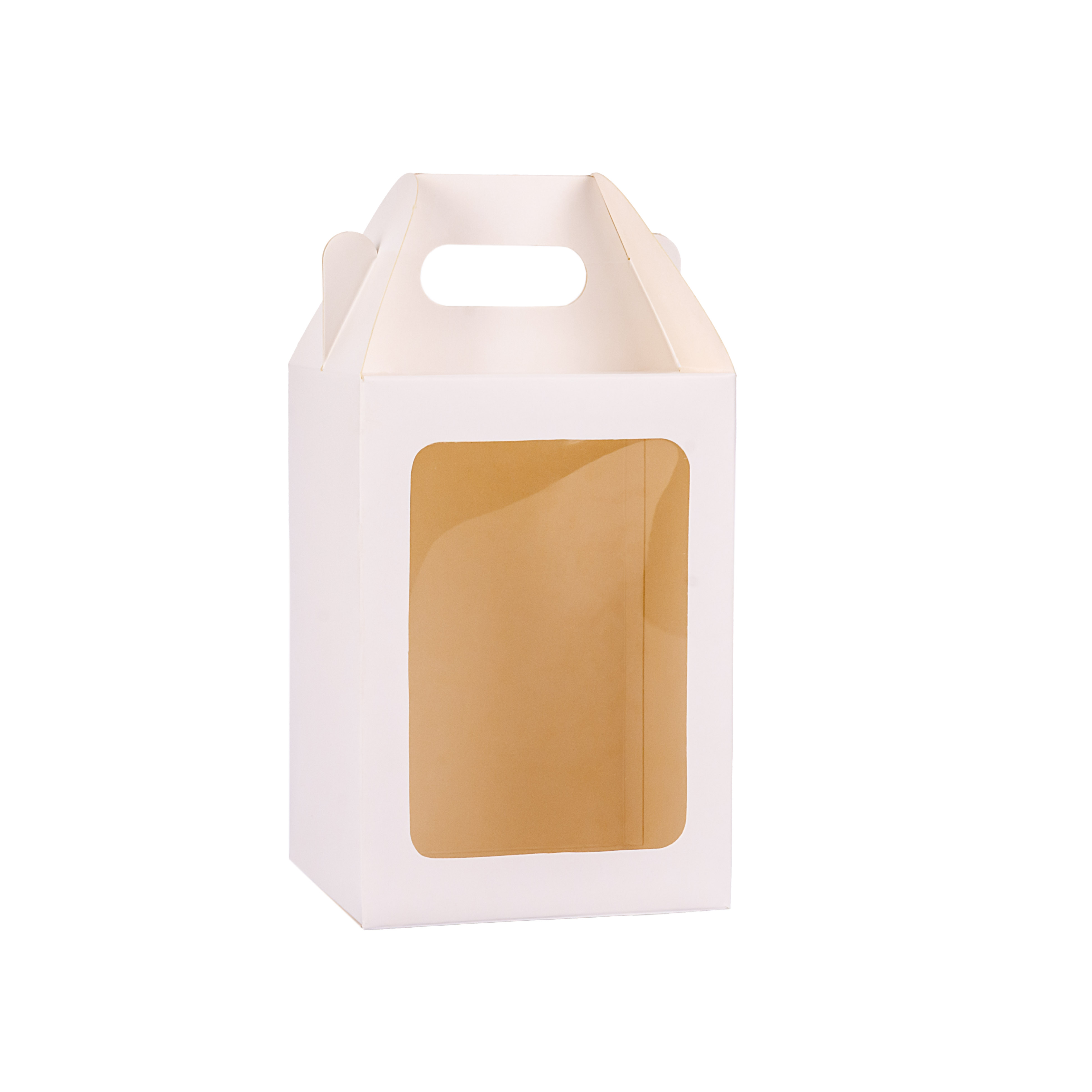 CAJA CARTULINA FERNANDEZ LISA N-3 BCA/BCA PAN DULCE .500G (12X12X17CM C/MANIJA Y VISOR) *25UNID