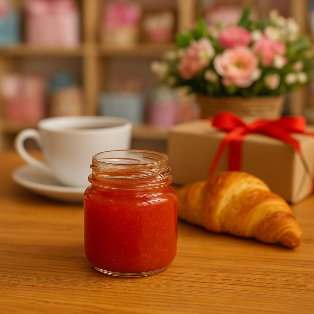 FRASCO VIDRIO CRISTAL 40CC MINI DULCE REDONDO (TAPA 38MM) SIN TAPA PACK *56UNID