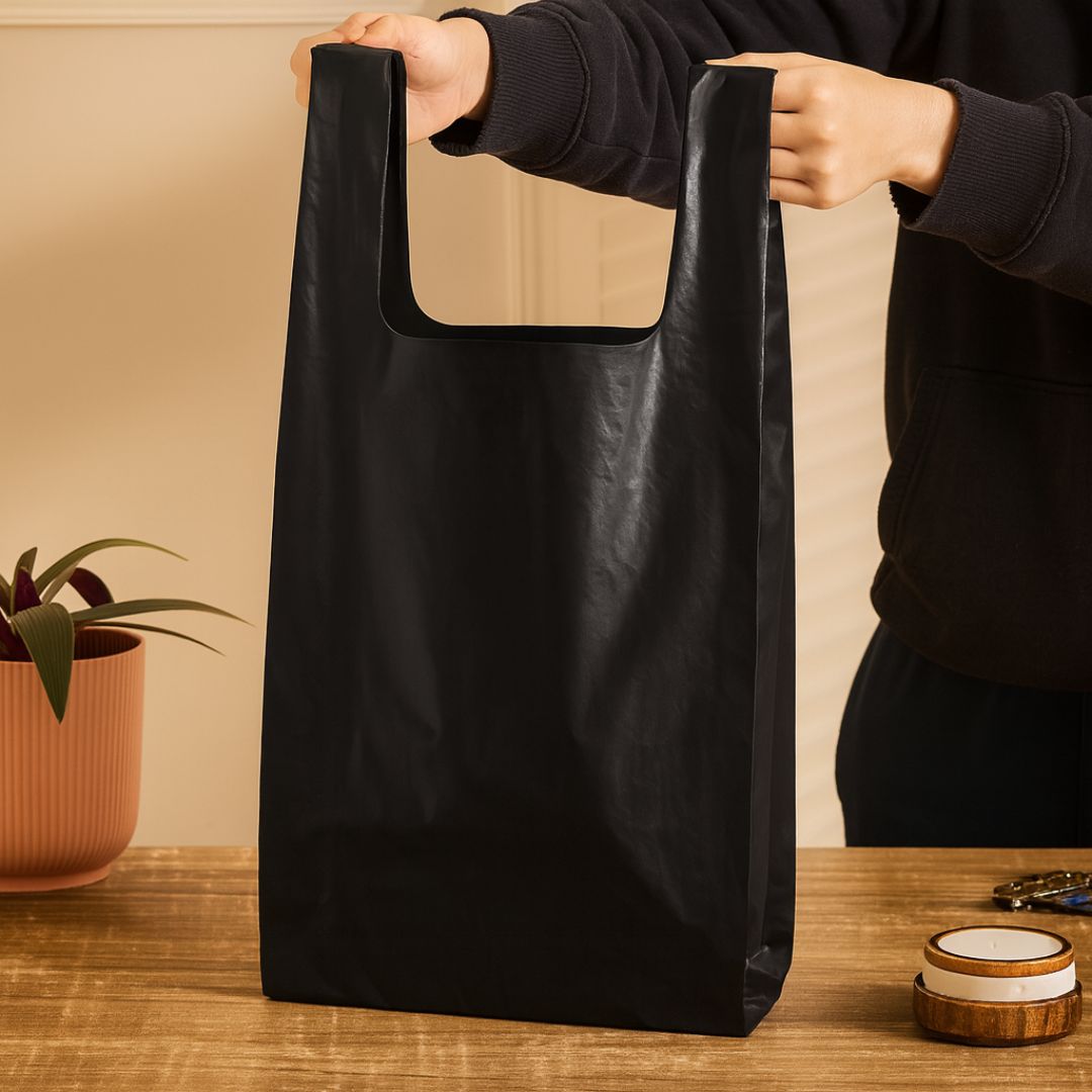 BOLSAS CAMISETA NEGRAS FERNANDEZ SUPER REFORZADA (BD - 40MIC) 60X75 *50UNID