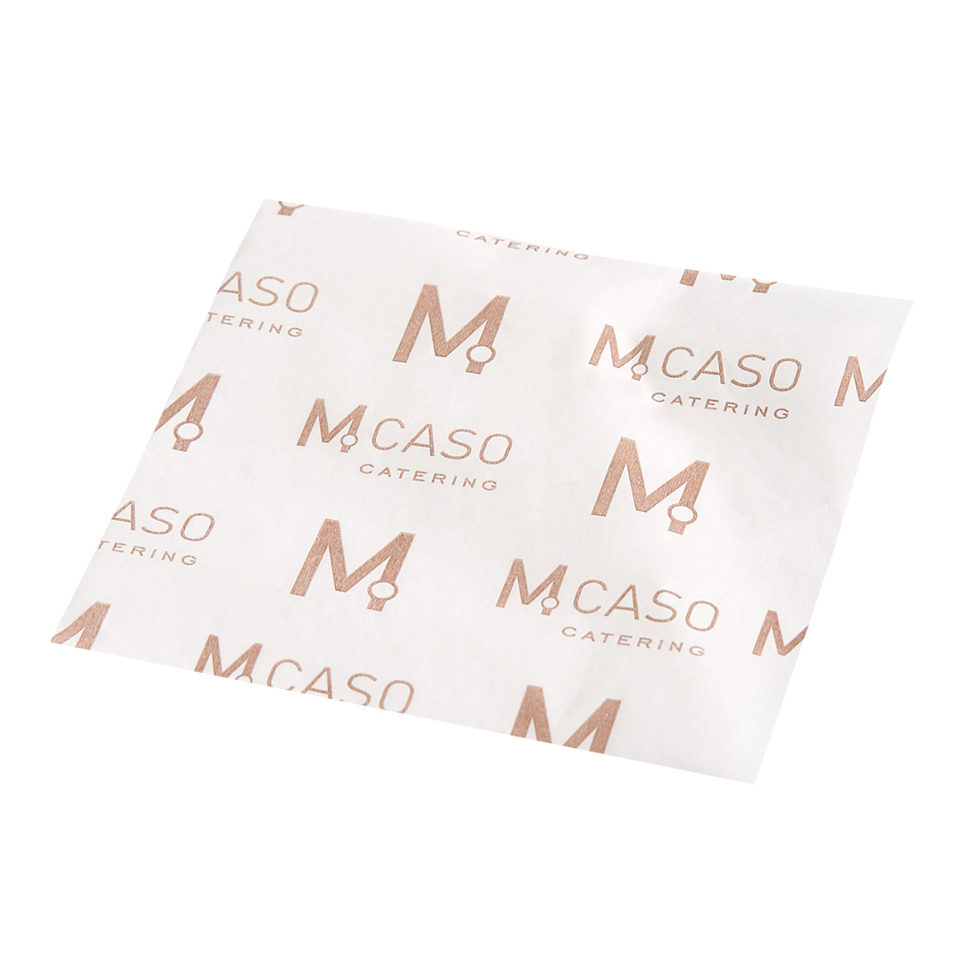mEP PAPEL ANTIGRASA SIMIL BIOXIDO BLANCO PERSONALIZADO 31*35CM (40GRS) X UNIDAD