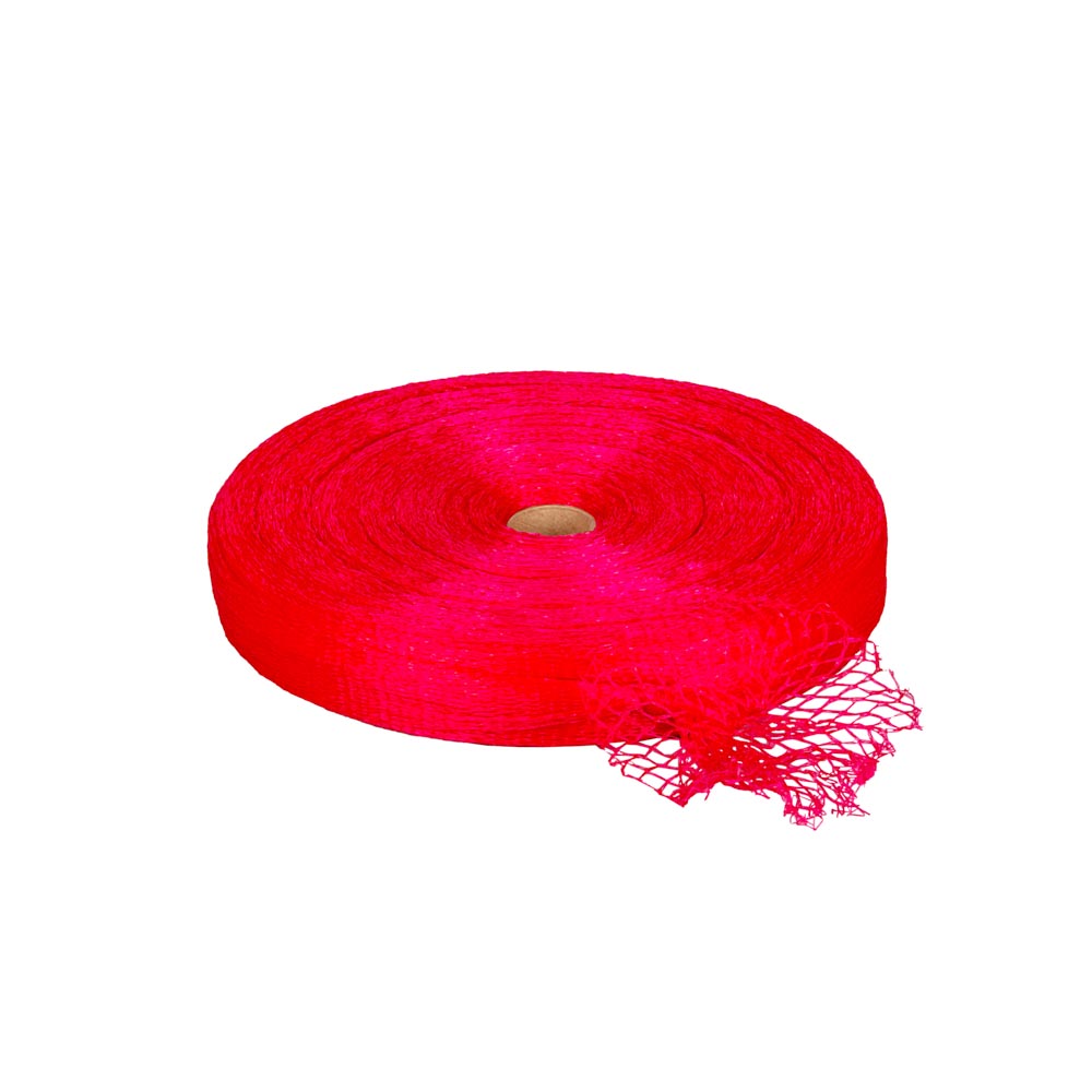 RED TUBULAR RAFIA ROJA ROLLO (164MTS *KG) (30CM DIAM.) *KG