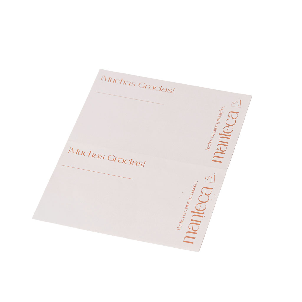 mEP ETIQUETA AUTOADHESIVA RECTANGULAR PERSONALIZADA (MEDIO CORTE) 10X16CM X UNIDAD