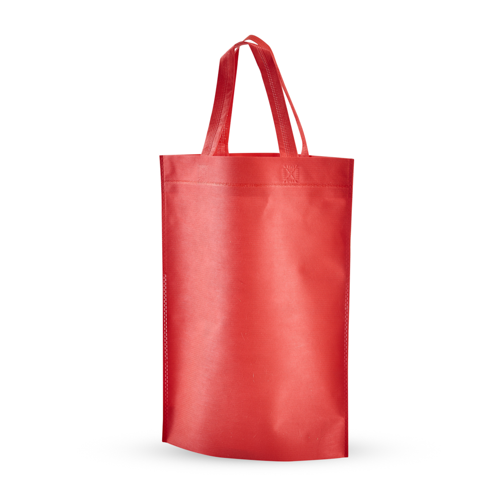 BOLSA FRISELINA LISA CON ASA 30*40CM ROJA *UNID