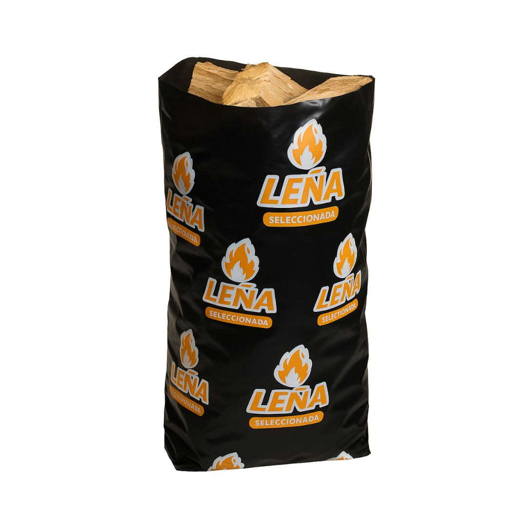 BOLSAS LEÑA FERNANDEZ (PE NEGRO - 70MIC - 35X65) 7KG *100UNID
