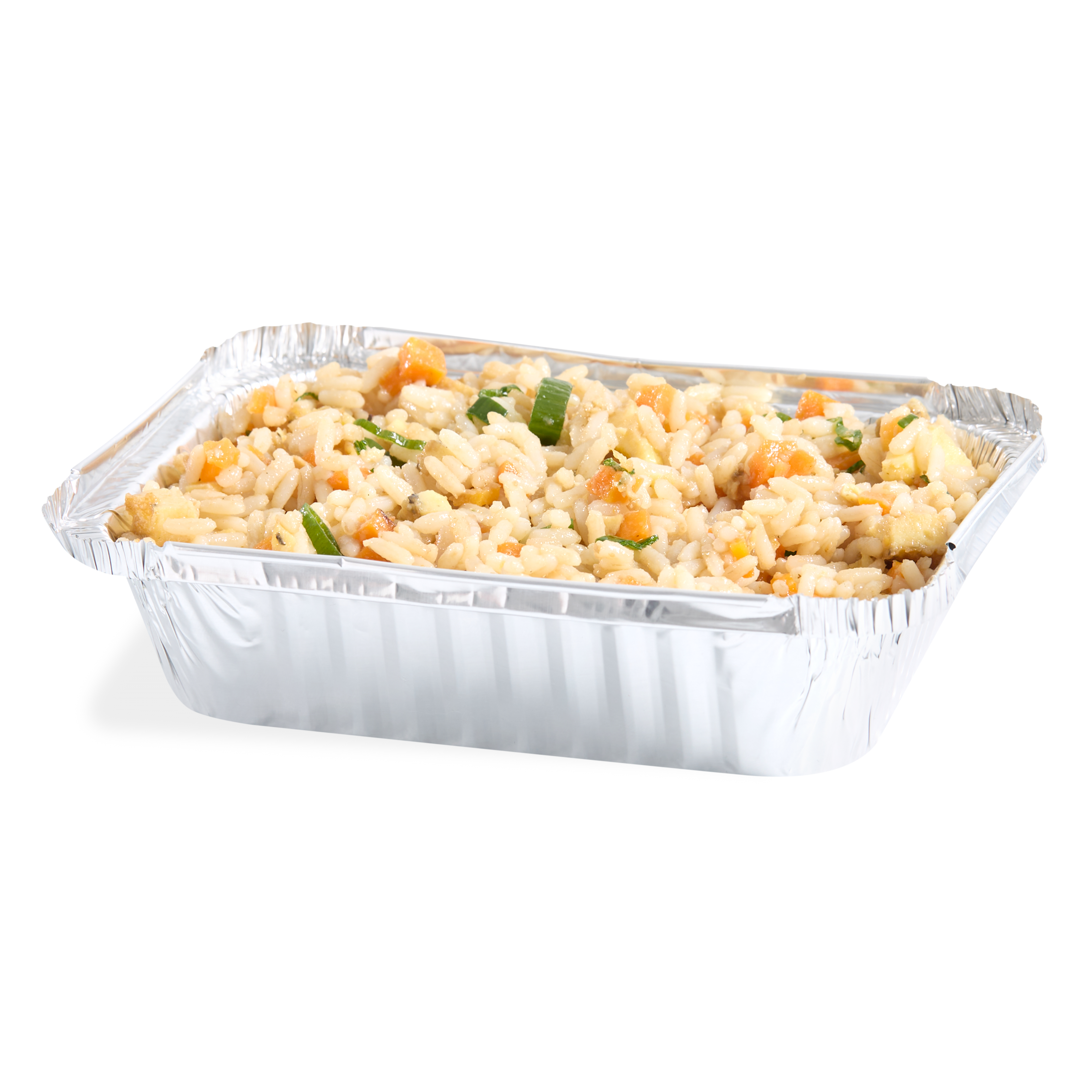 BANDEJA ALUMINIO DARNEL CON TAPA ALUMINIO F-50 (16OZ-500ML) CAJA*100UNID.