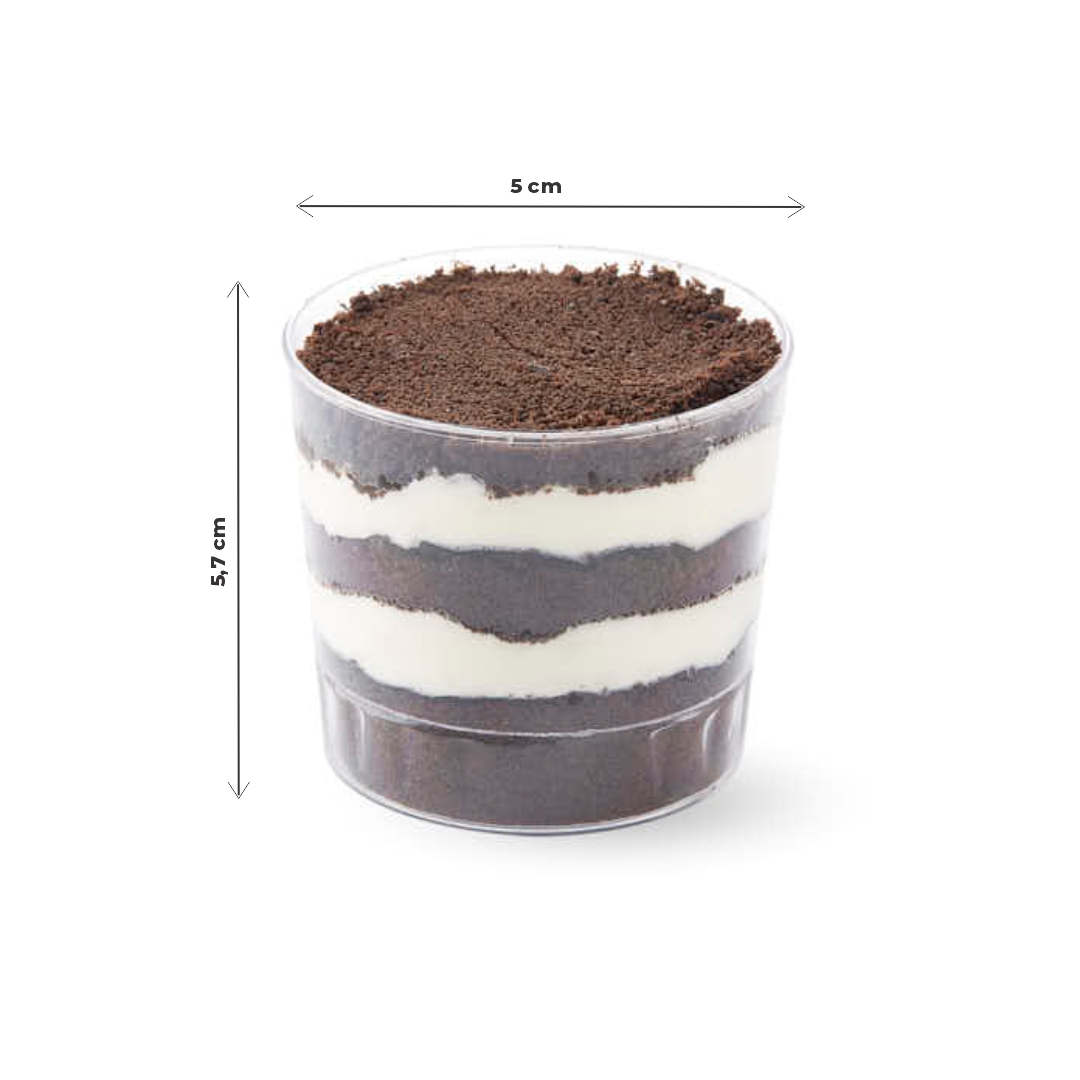 BOYANO VASO RIGIDO.100CC CRISTAL (5.7CM DIAM*5CM ALTO) *UNID