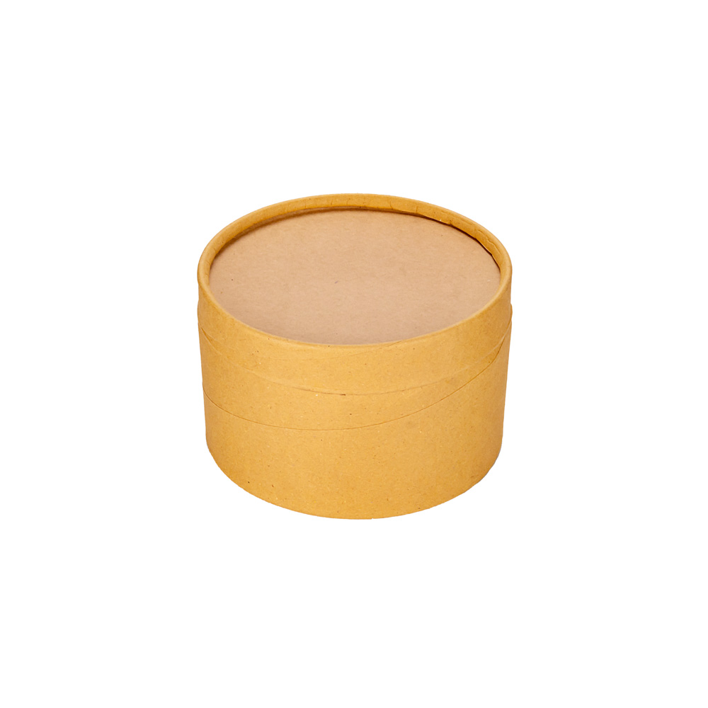 ENVASE TUBULAR CARTON Nº4 (22CM DIAM*14CM ALTO) (5KG) KRAFT *UNID