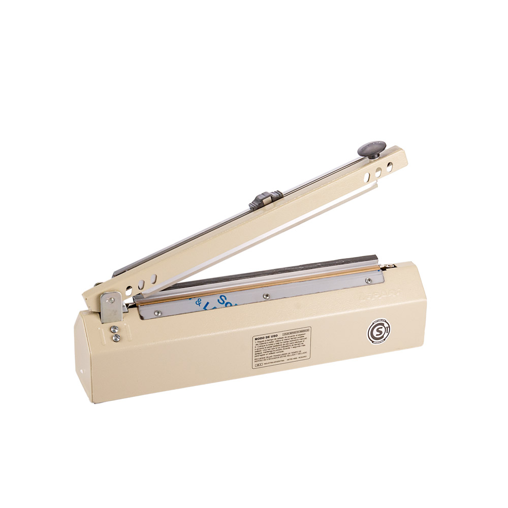 SELLADORA LIPARI 30CM MANUAL.CON CORTE TIPO CIZALLA (CC300) *UNID