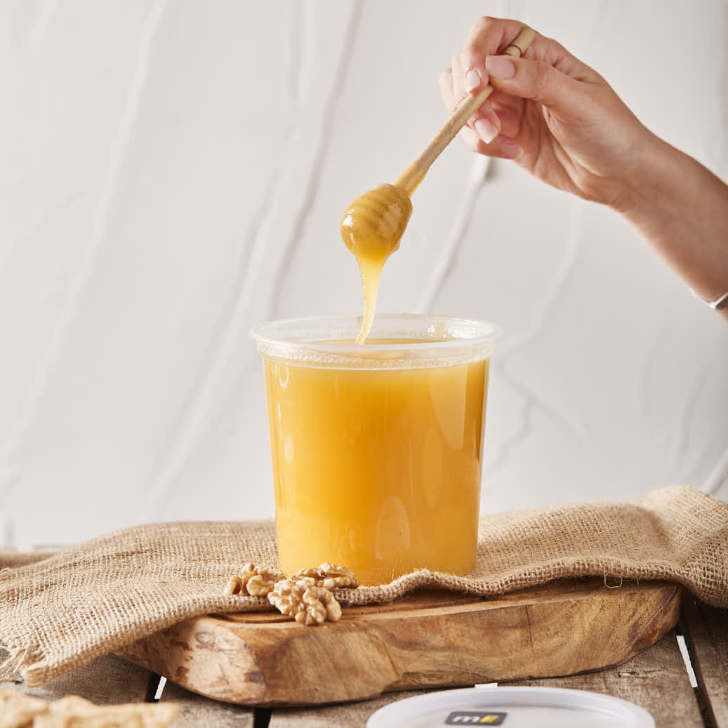 POTE PLASTIVAS.PS 1000CC CON TAPA TRASLUCIDA *50UNID