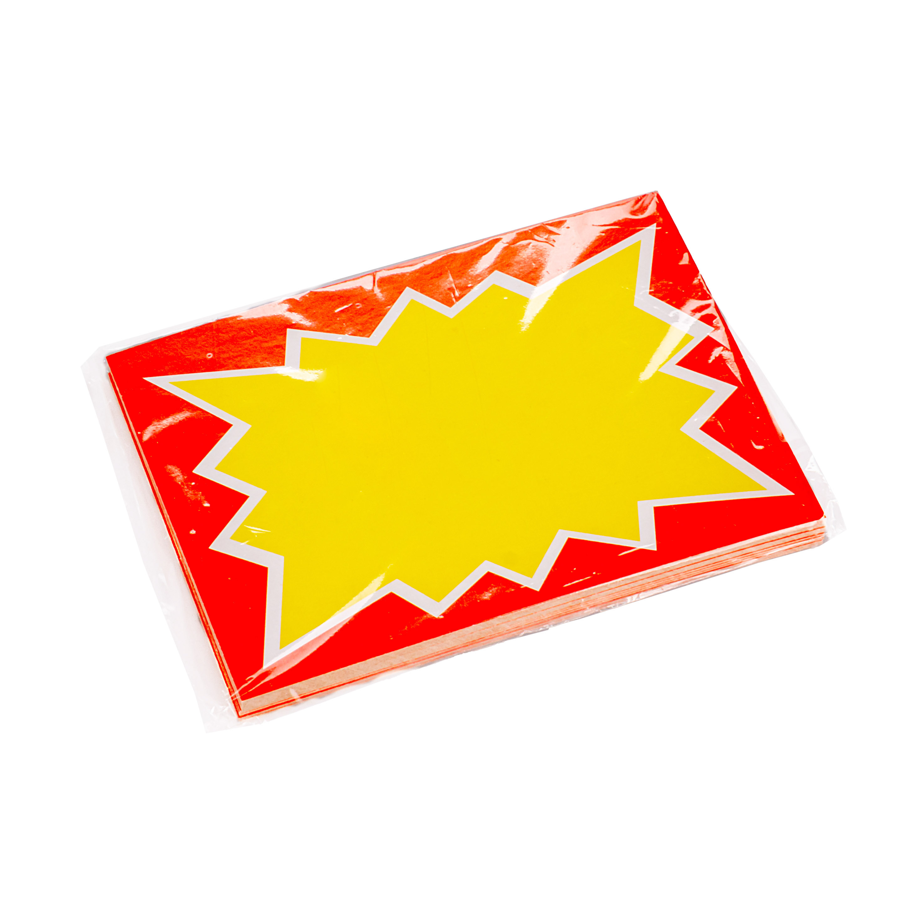 CARTEL PRECIOS ESTALLIDO.(11*8.5CM) (403) PAQ*25UNID