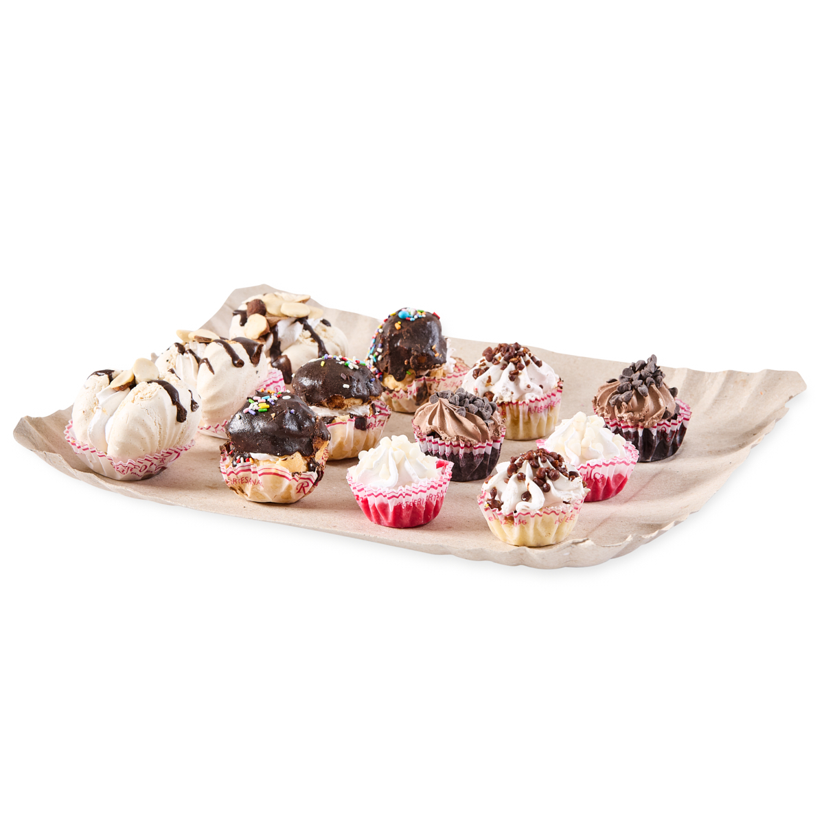 BANDEJA CARTON RECTANGULAR GRIS Nº6 (23*29CM) *100UNID