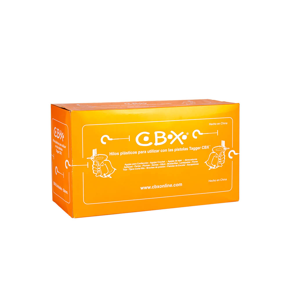 PIN PARA ETIQUETADORA DE PRENDAS FINOS (PERCHA) CBX *5000UNID