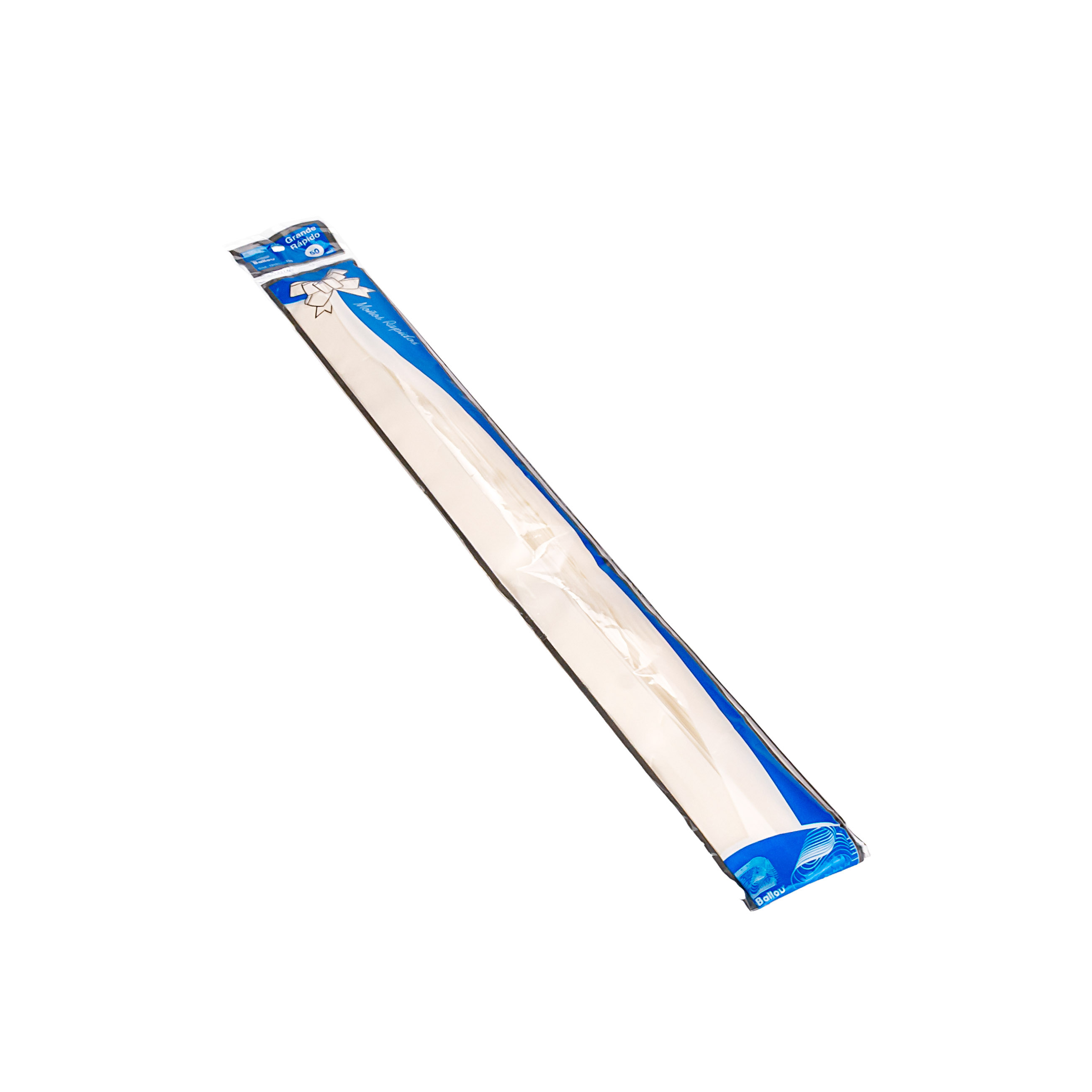 MOÑO RAPIDO GRANDE BLANCO LISO *50UNID