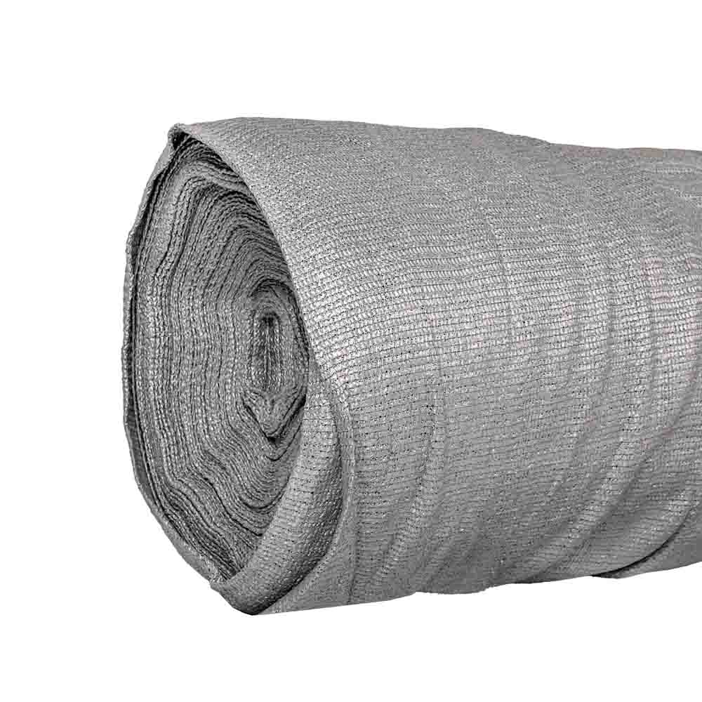 MEDIA SOMBRA COLOR 2.00MT ANCHO .90% PLATA *MT LINEAL