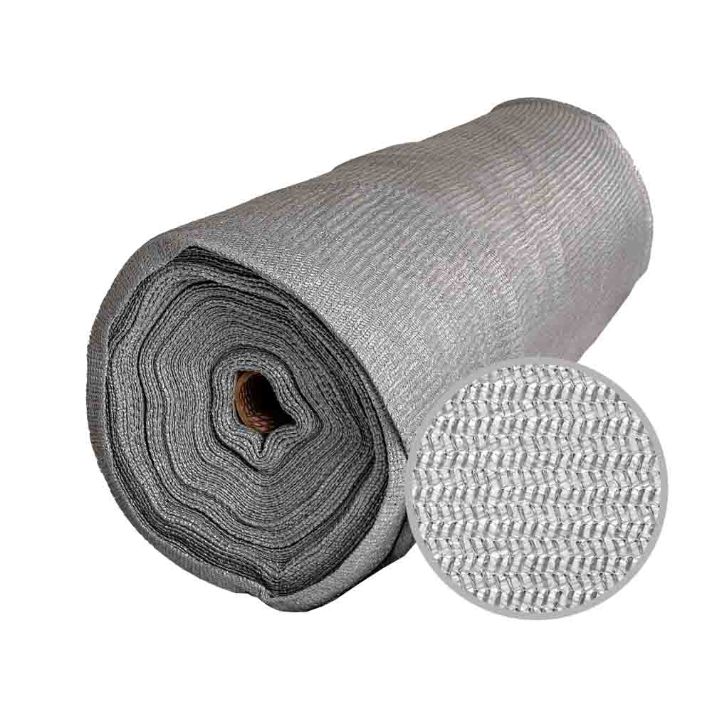 MEDIA SOMBRA COLOR 2.00MT ANCHO .90% PLATA *MT LINEAL