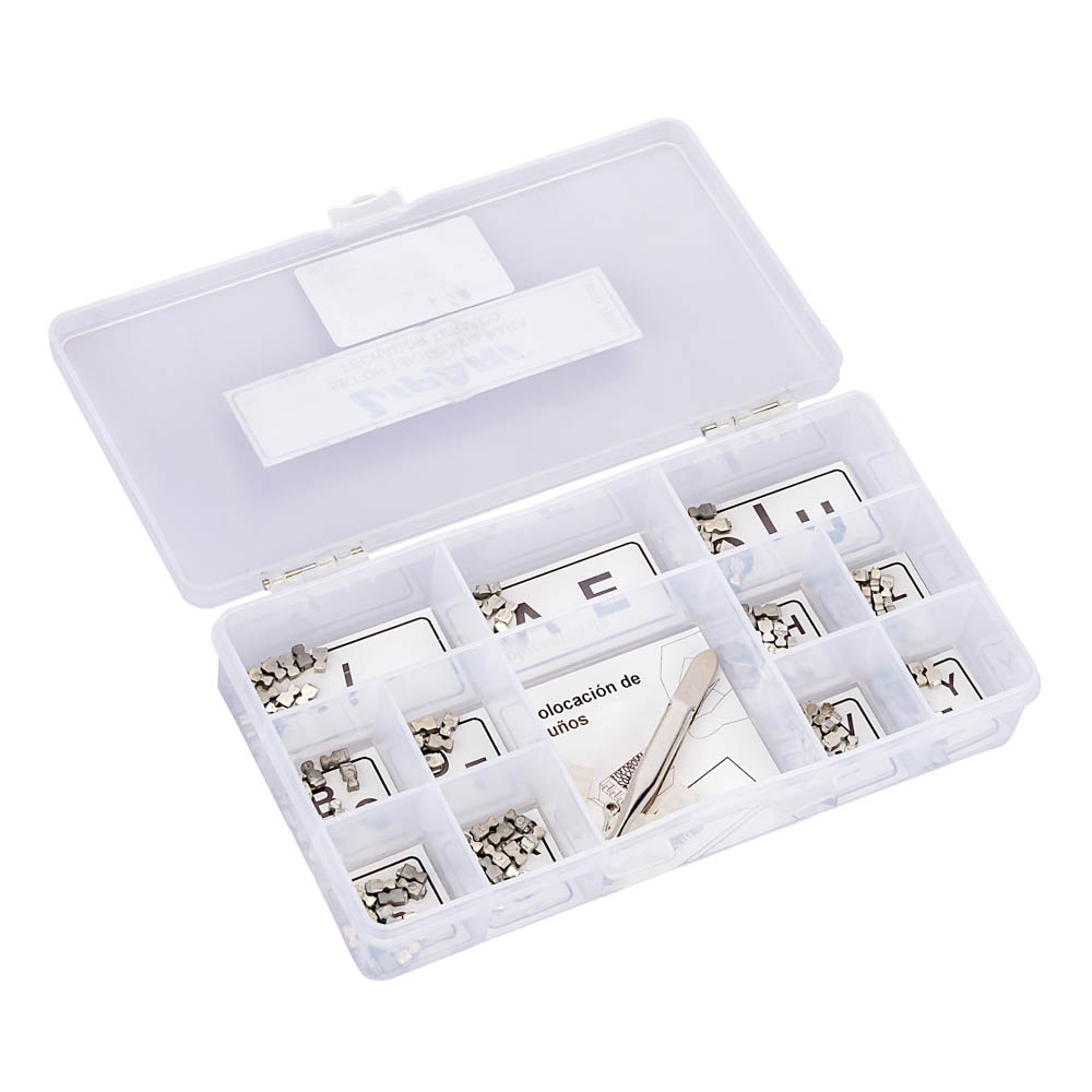 REPUESTO FECHADOR TERMICO LIPARI CAJA CUÑOS LETRAS ABC COMPLETO (FE014) *UNID