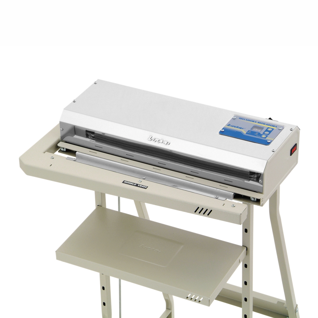 SELLADORA LIPARI CON PIE 40CM SELLADO VERTICAL (VR400) *UNID