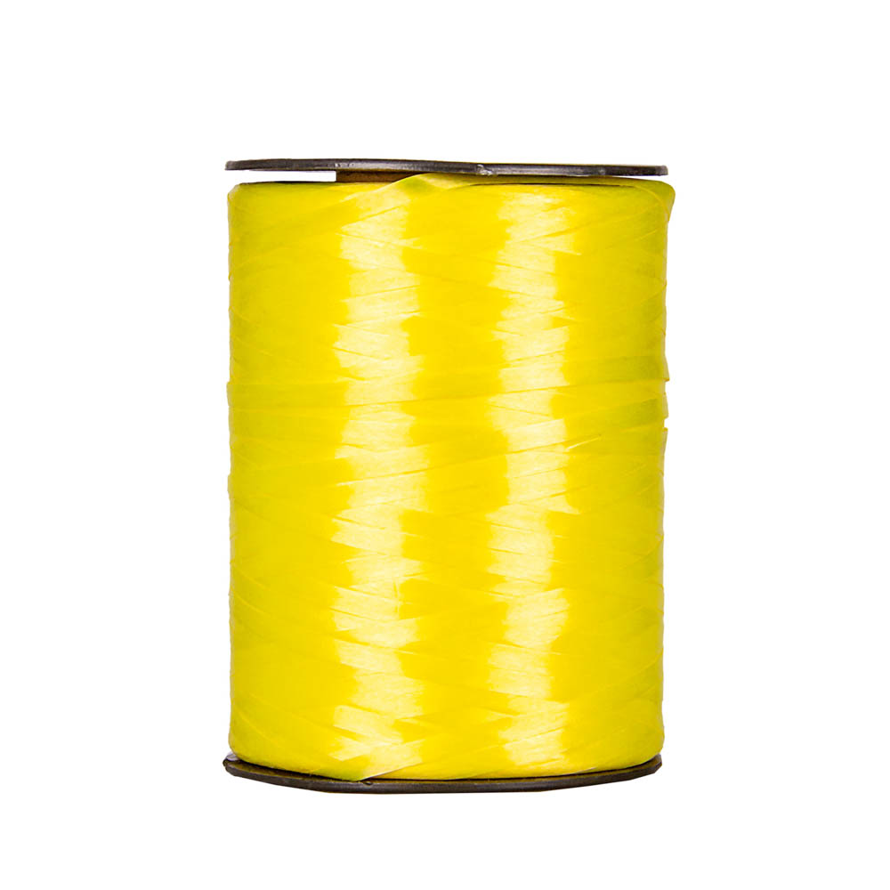 CINTA MOÑOS LISA .5MM ROLLO AMARILLO *1000MTS