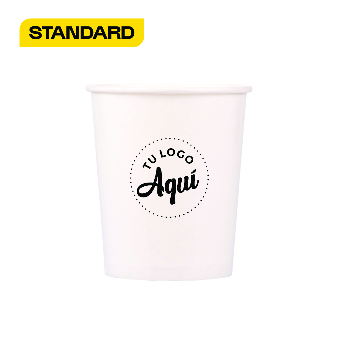 mEP POTE HELADO POLIPAPEL BLANCO PERSONALIZADO 500CC (17OZ) X UNIDAD