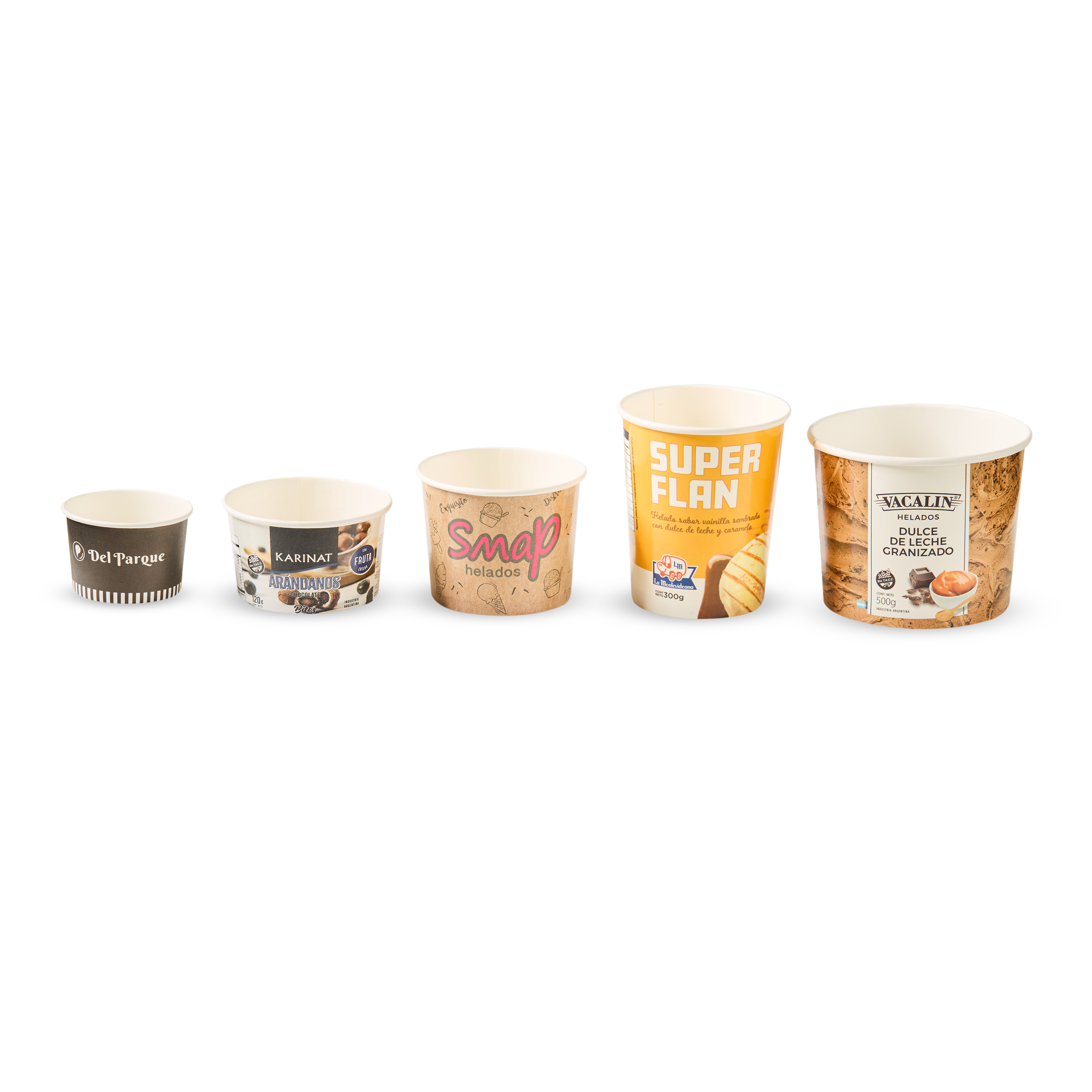 mEP POTE HELADO POLIPAPEL BLANCO PERSONALIZADO 500CC (17OZ) X UNIDAD