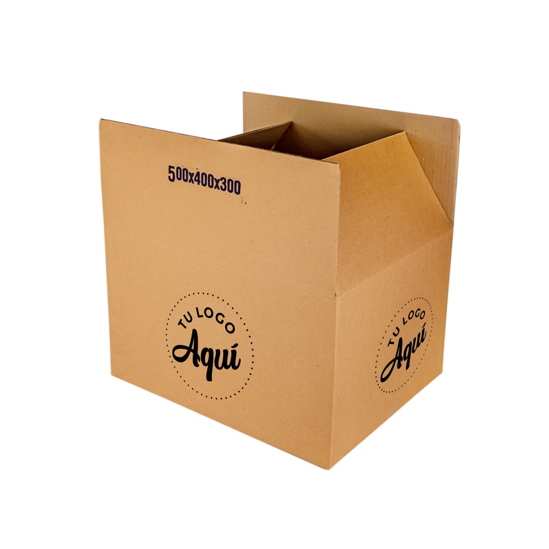 mEP CAJA CARTON CORRUGADO PERSONALIZADO 80GRS (50*40*30CM) X UNIDAD