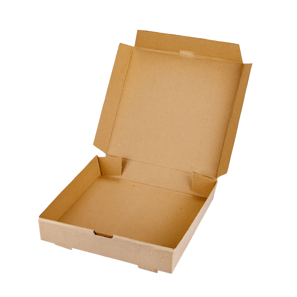 CAJA MICRO CARTON MARRON/MARRON (28.5*28*5.3CM) (PASCUALINA) *100UNID.