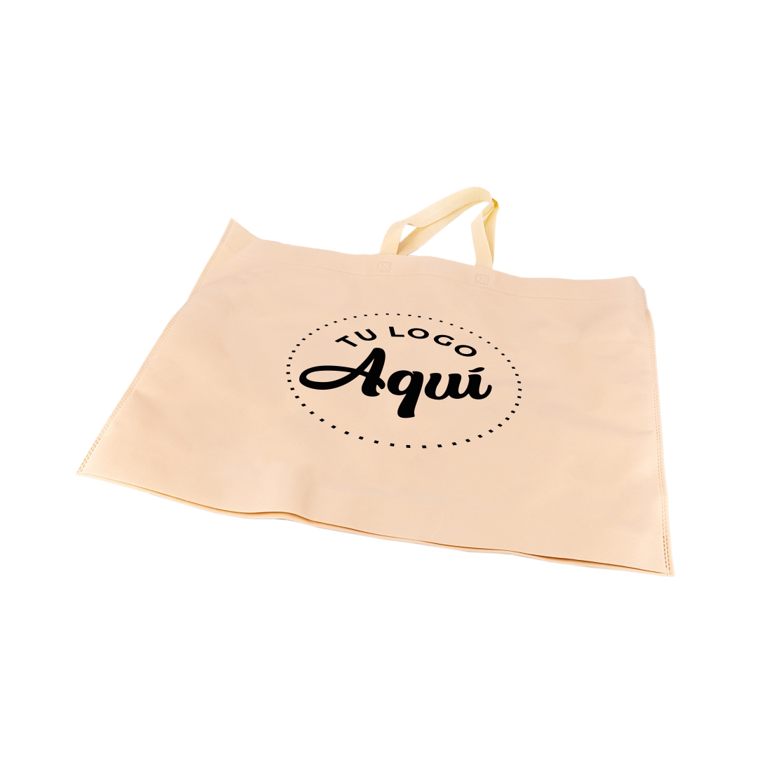 mEP BOLSA FRISELINA PERSONALIZADA ASA LARGA LINO 45*40CM X UNIDAD