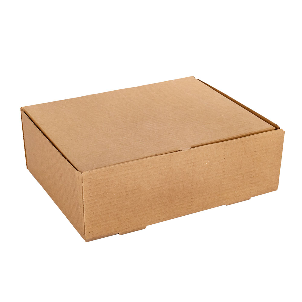 mEP CAJA EMPANADAS CARTON MICRO MARRON/MARRON PERSONALIZADO 1/2 DOC ESPECIAL (19*24*8M) X UNIDAD