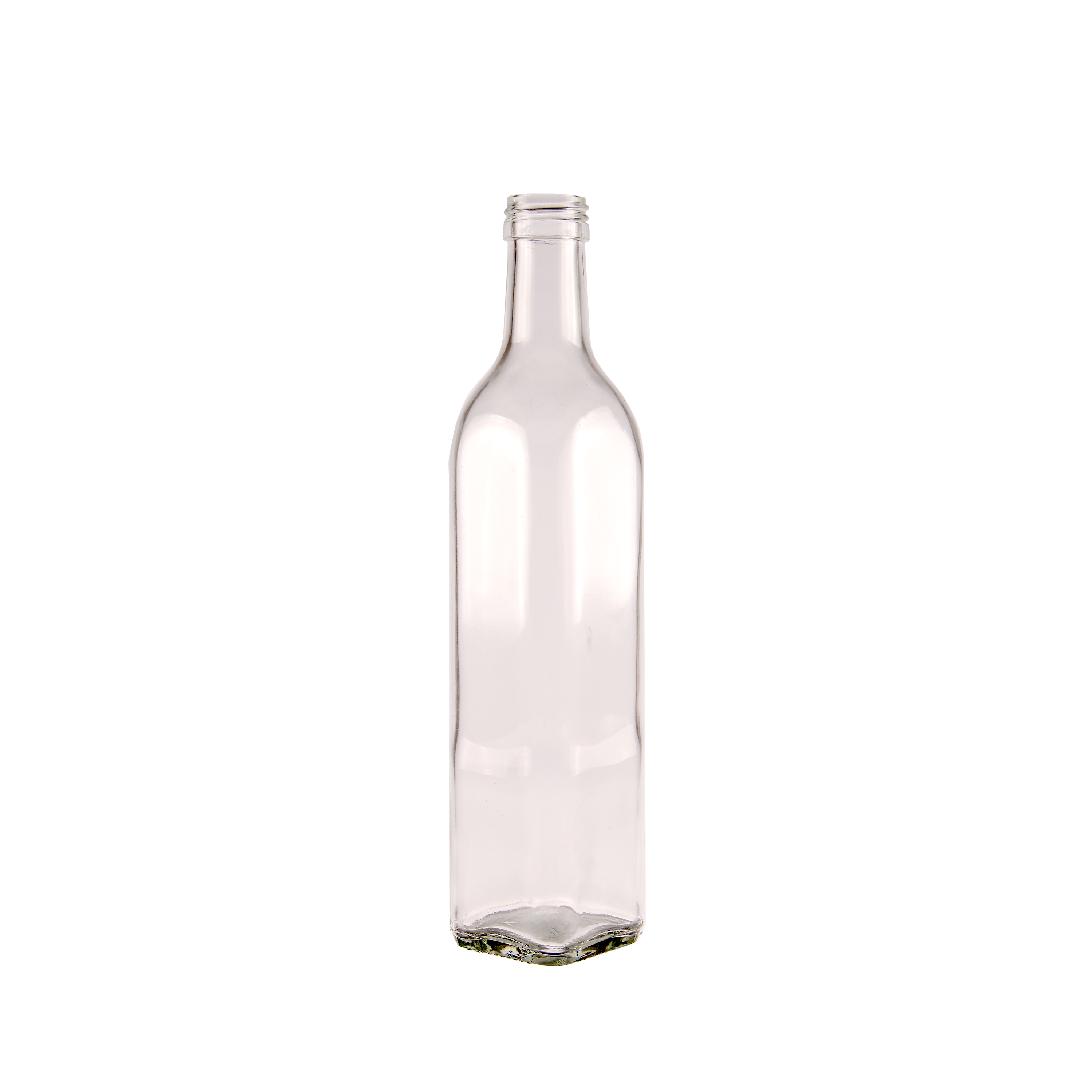 mEP BOTELLA VIDRIO ACEITE CRISTAL PERSONALIZADA CUADRADA ALTA (250CC) X UNIDAD