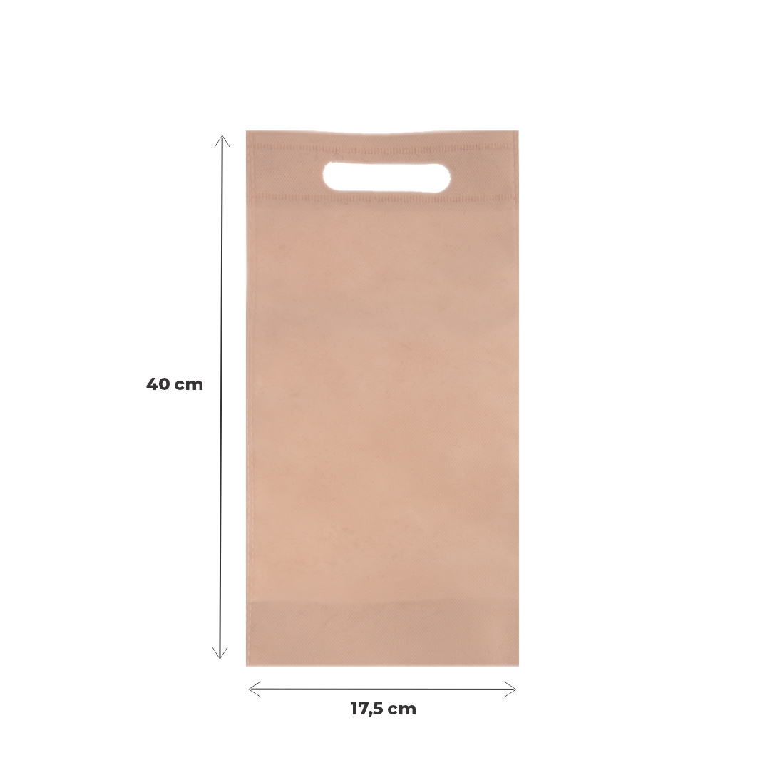mEP BOLSA FRISELINA PERSONALIZADA RIÑON LINO 17.5*40CM X UNIDAD
