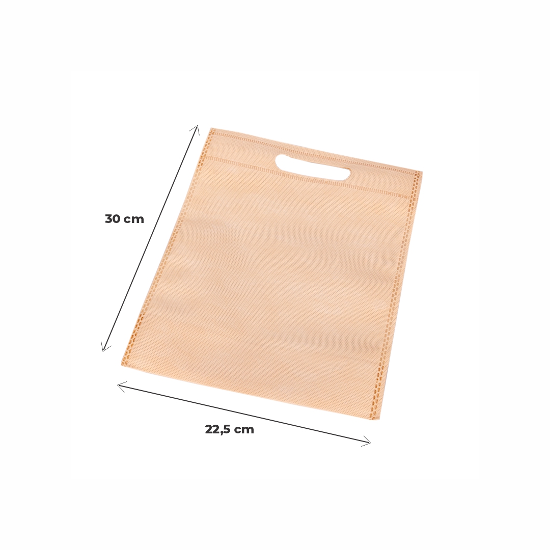 mEP BOLSA FRISELINA PERSONALIZADA RIÑON LINO 22.5*30CM X UNIDAD