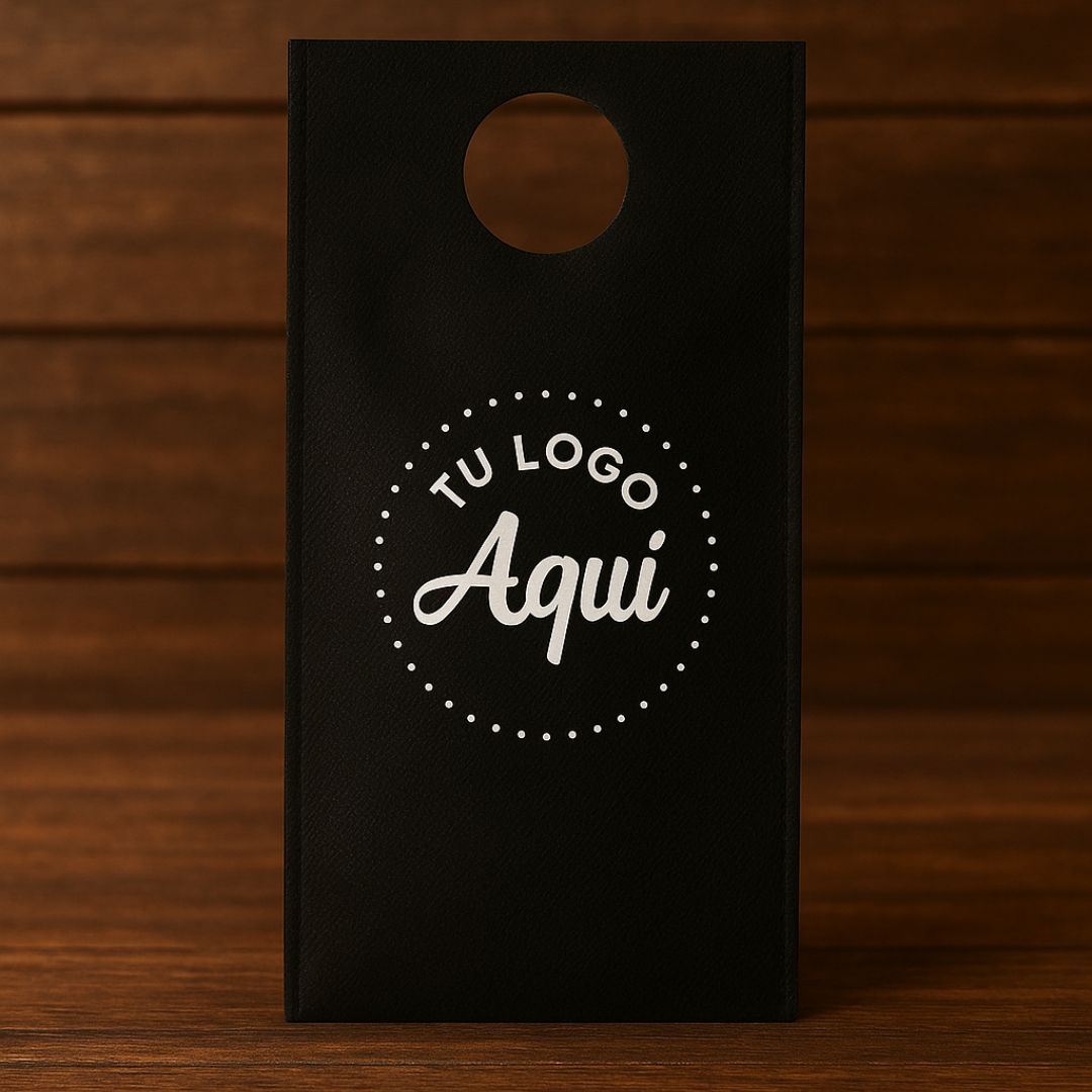 mEP BOLSA FRISELINA PERSONALIZADA RIÑON NEGRA PARA AUTO 17.5*29CM X UNIDAD