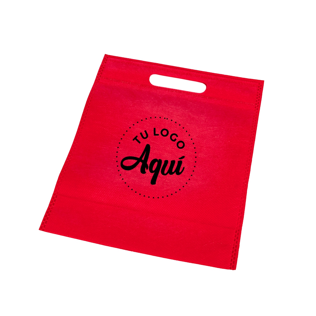 mEP BOLSA FRISELINA PERSONALIZADA RIÑON ROJA 22.5*30CM X UNIDAD