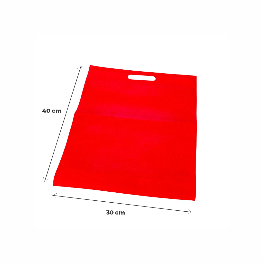 mEP BOLSA FRISELINA PERSONALIZADA RIÑON ROJA 30*40CM X UNIDAD