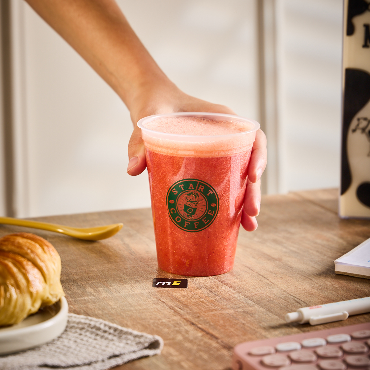 mEP VASO PLASTICO TRASLUCIDO PERSONALIZADO FRAPPE TOLEDO (325CC) *X UNIDAD