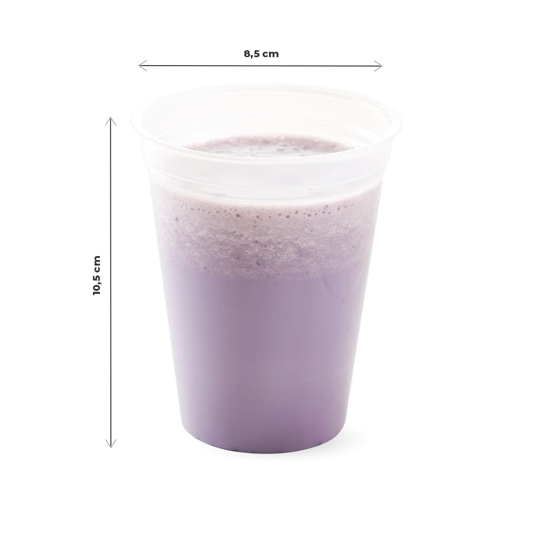 mEP VASO PLASTICO TRASLUCIDO PERSONALIZADO FRAPPE TOLEDO (325CC) *X UNIDAD