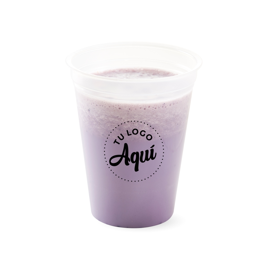 mEP VASO PLASTICO TRASLUCIDO PERSONALIZADO FRAPPE TOLEDO (325CC) *X UNIDAD