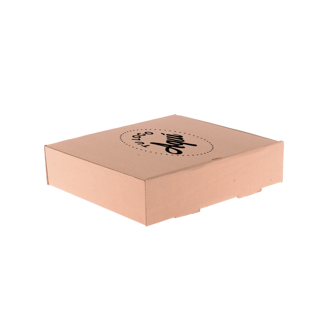 mEP CAJA DONAS CARTON MICRO MARRON/MARRON PERSONALIZADO 1/2 DOCENA (24*28*7CM) X UNIDAD