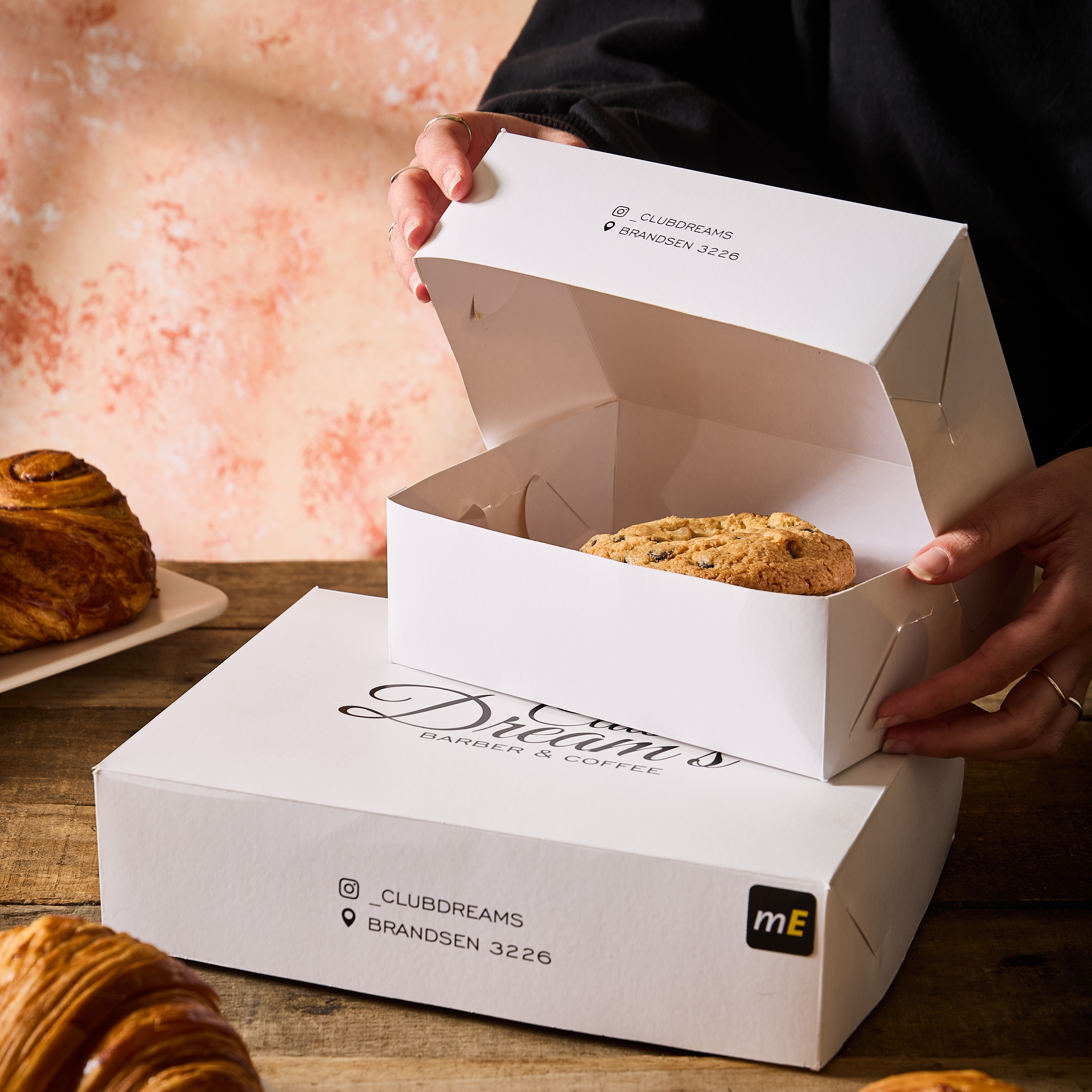 mEP CAJA FACTURAS CART. BLANCA PERSONALIZADO 1/2 DOCENA (19*14.5*6.5CM) X UNIDAD