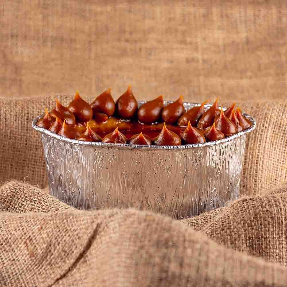 MOLDE PAN DULCE ALUMINIO.1000GRS (17.3CM DIAM.*8.8CM ALTO) *25UNID