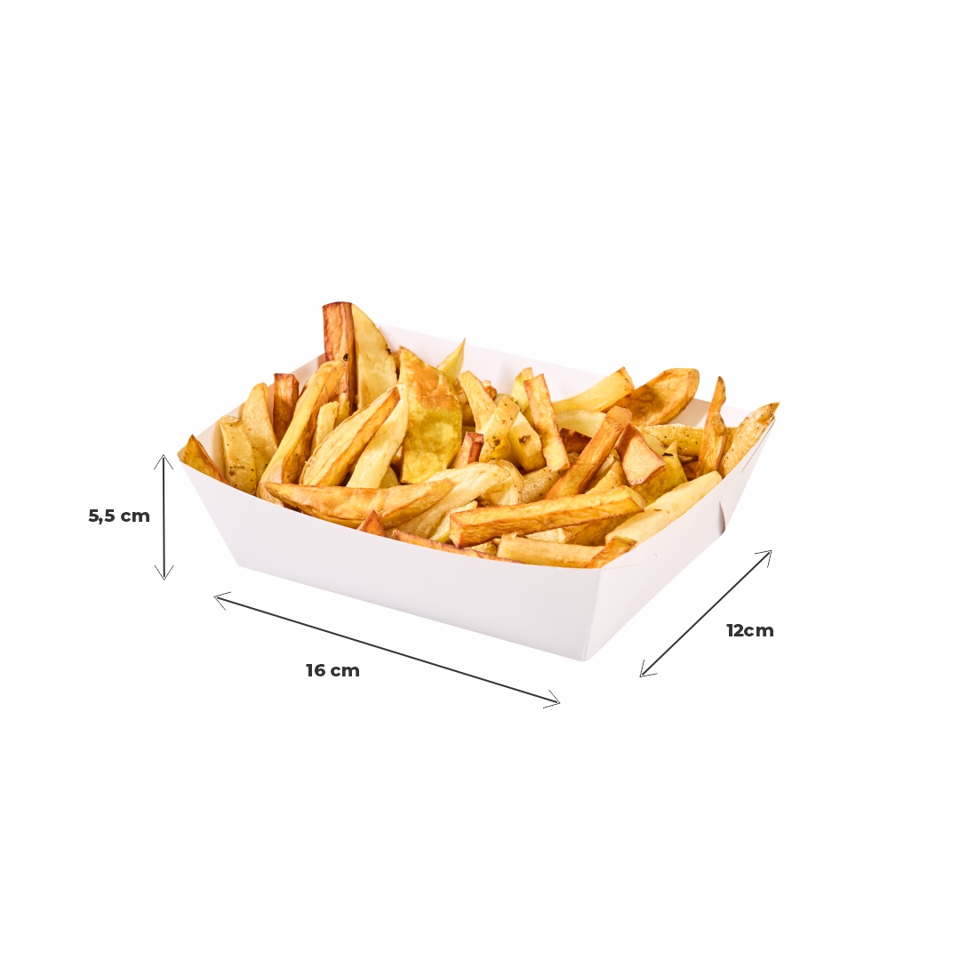 mEP CUBETA PARA PASTAS GRANDE CART. BLANCA PERSONALIZADO (12X16X5,5CM - ENCASTRE) X UNIDAD