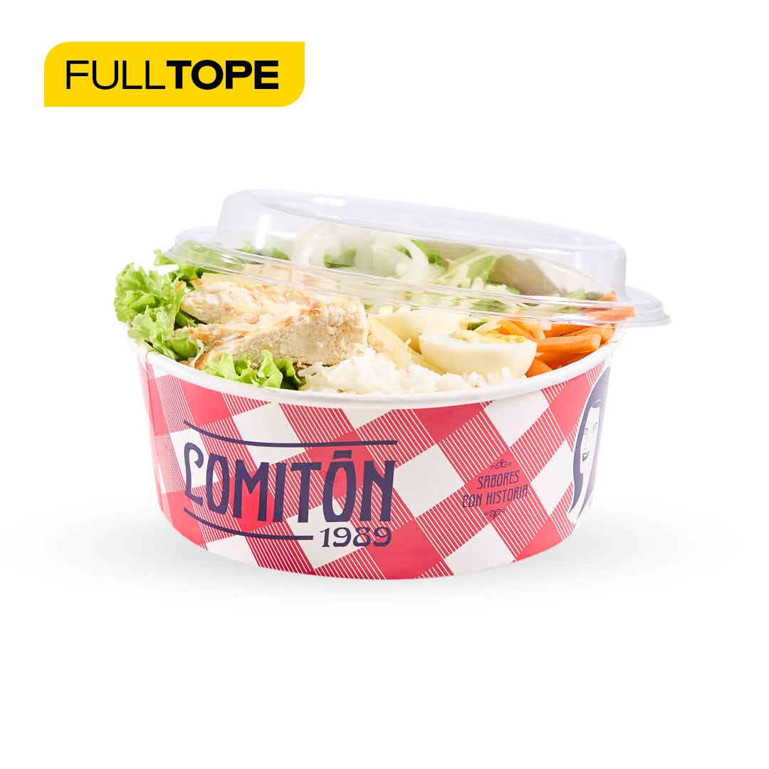 mEP ENSALADERA POLIPAPEL BLANCO PERSONALIZADO 50OZ (1480CC) X UNID.