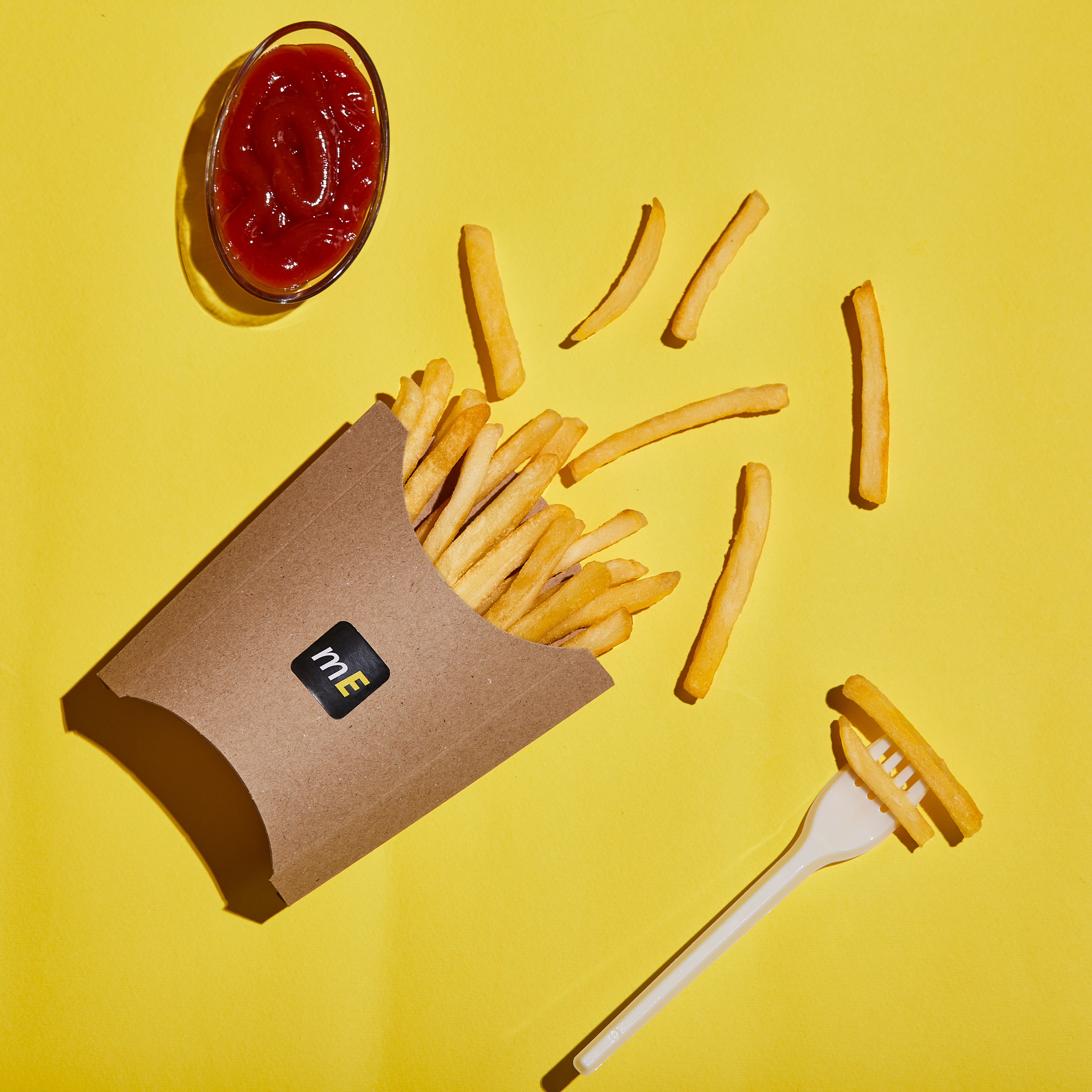 mEP CAJA PAPAS FRITAS TIPO SOBRE KRAFT PERSONALIZADO GRANDE BIOHZ (15.5*9.5*5.5CM) X UNIDAD