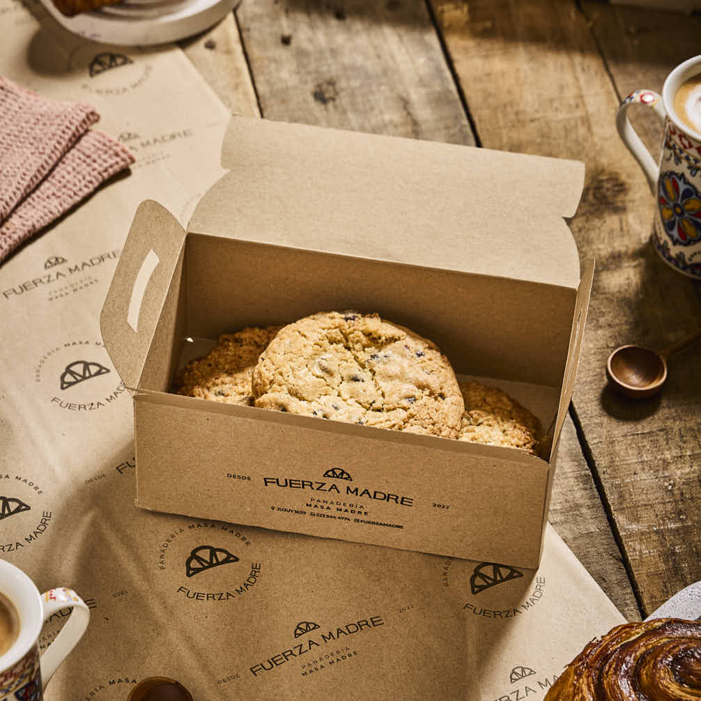 mEP CAJA DELIVERY KRAFT PERSONALIZADO 1 COMBO BIOHZ (20.5*12.5*7.5CM) X UNIDAD